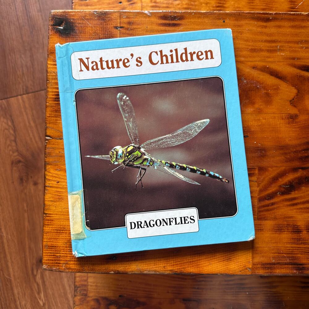 Vintage 1999 Nature's Children Dragonflies Hardcover Book